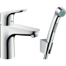 Смеситель для раковины HANSGROHE Focus 31927000 с гигиеническим душем хром
